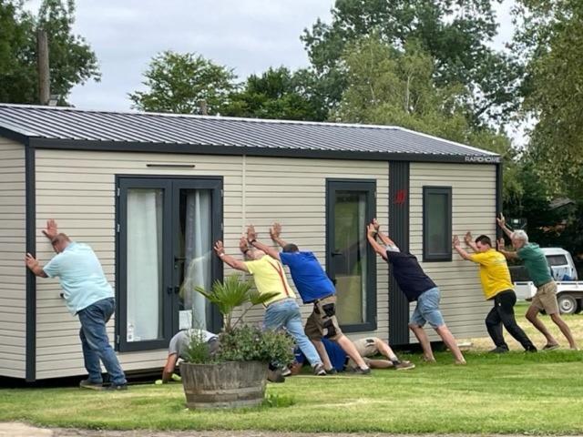 Camping Aux Rives Du Soleil Pont-de-Vaux Esterno foto